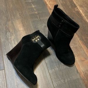Tory Burch suede booties